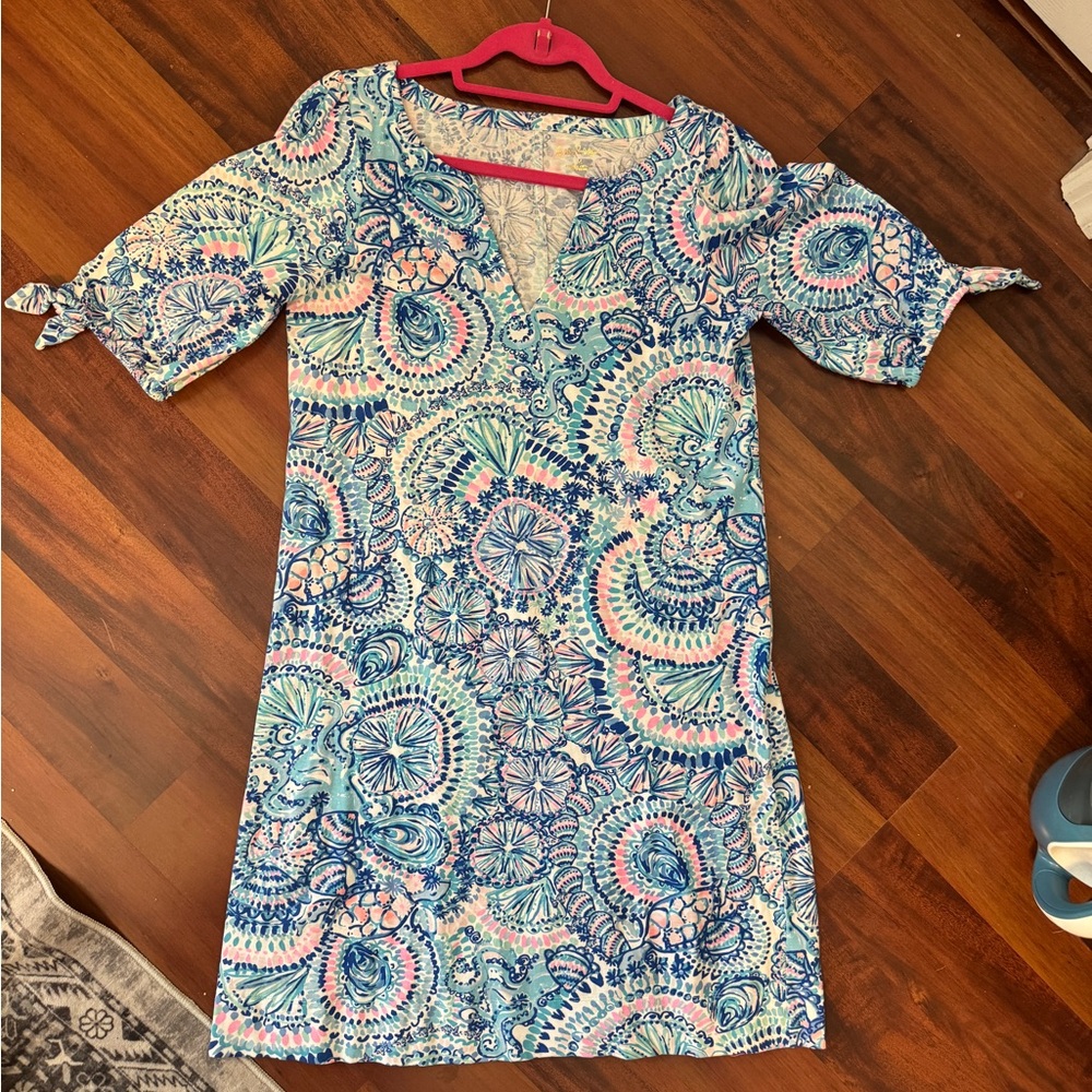 Lilly Pulitzer Blue and Pink Easley - Picture 4 of 7